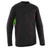 F100 Kids' Football Goalkeeper Shirt - Black