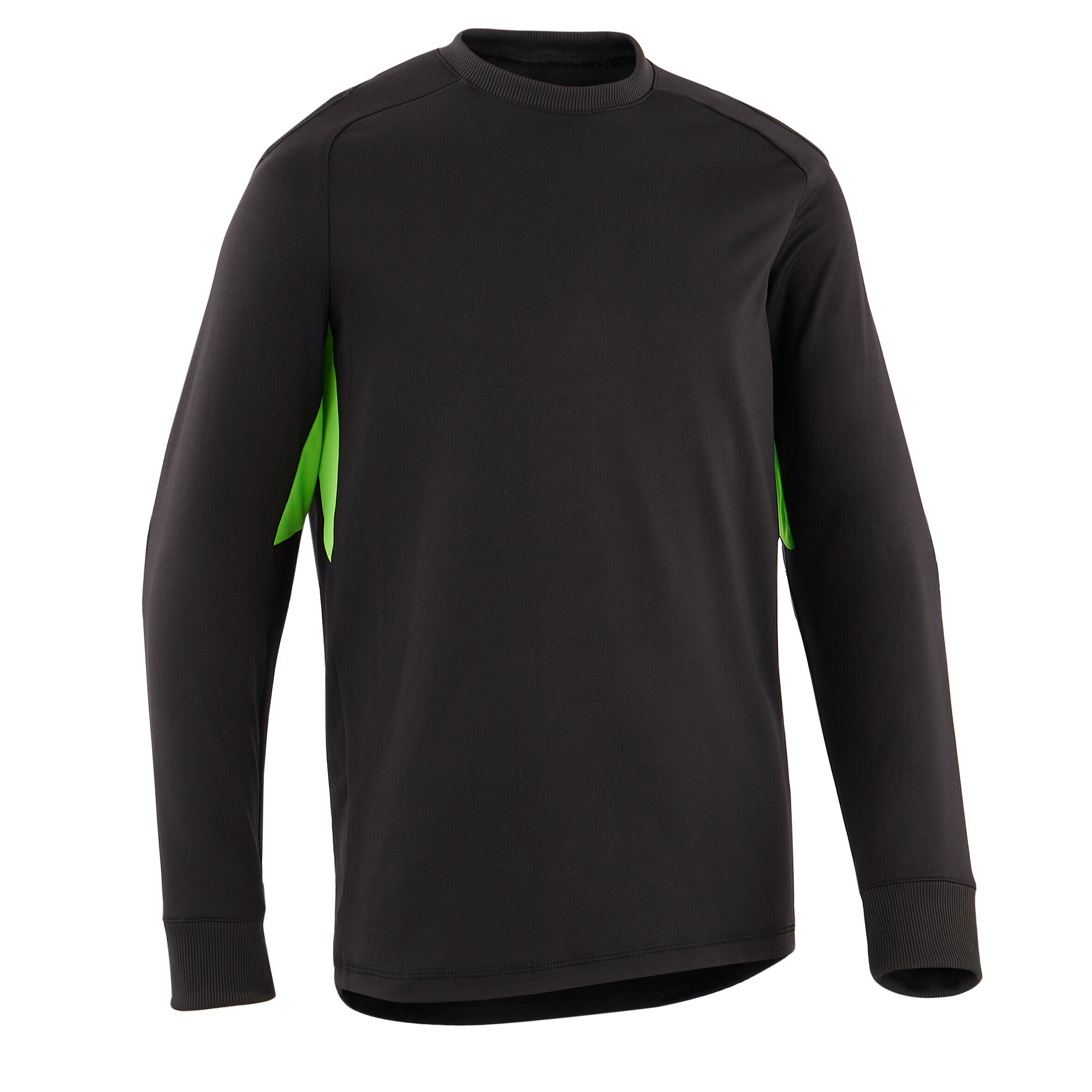 KIPSTA F100 Kids' Football Goalkeeper Shirt - Black