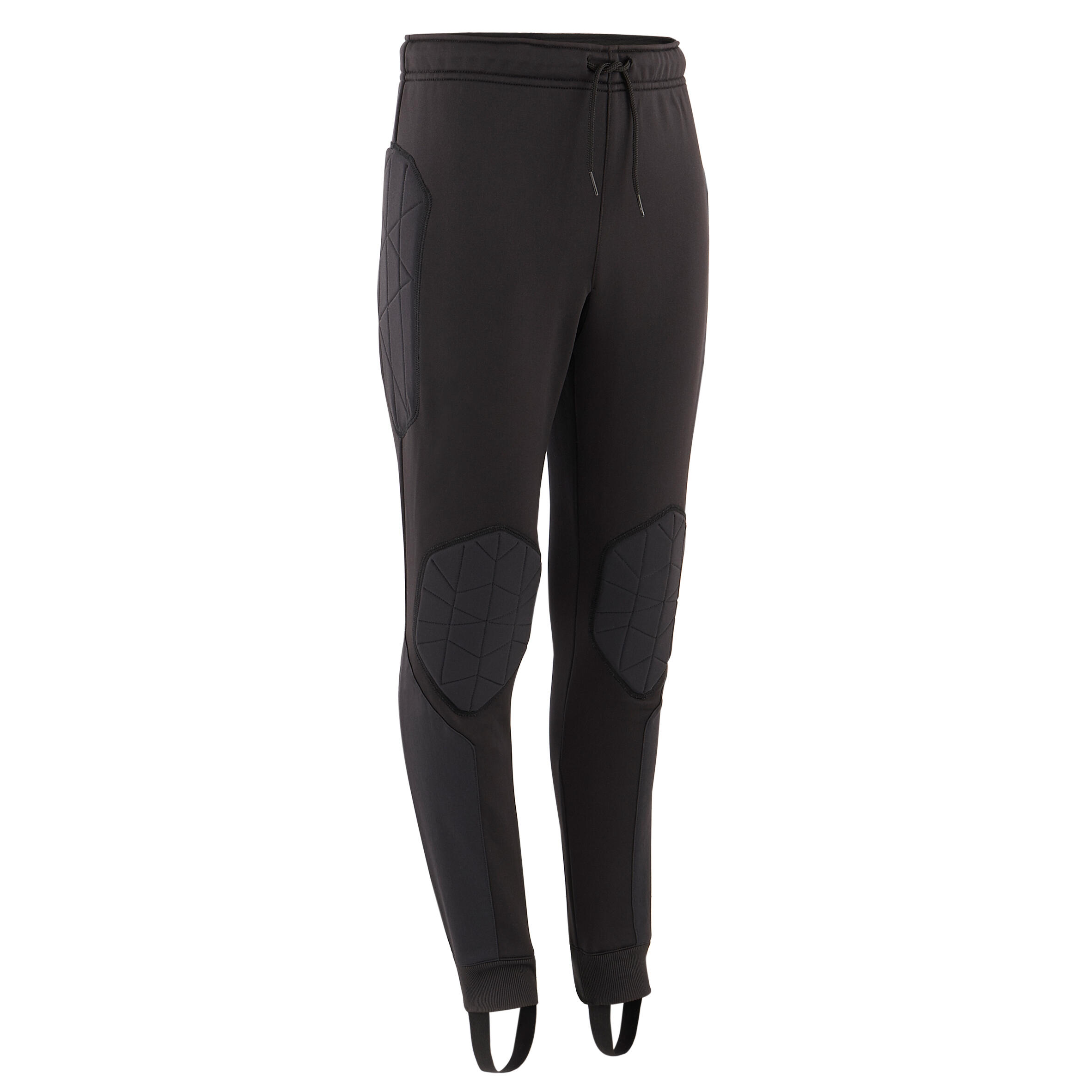 PANTALON DE ARQUERO FUTBOL NINOS F100 NEGRO Decathlon