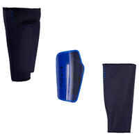 Adult Football Shin Pads F500 Viralto - Blue