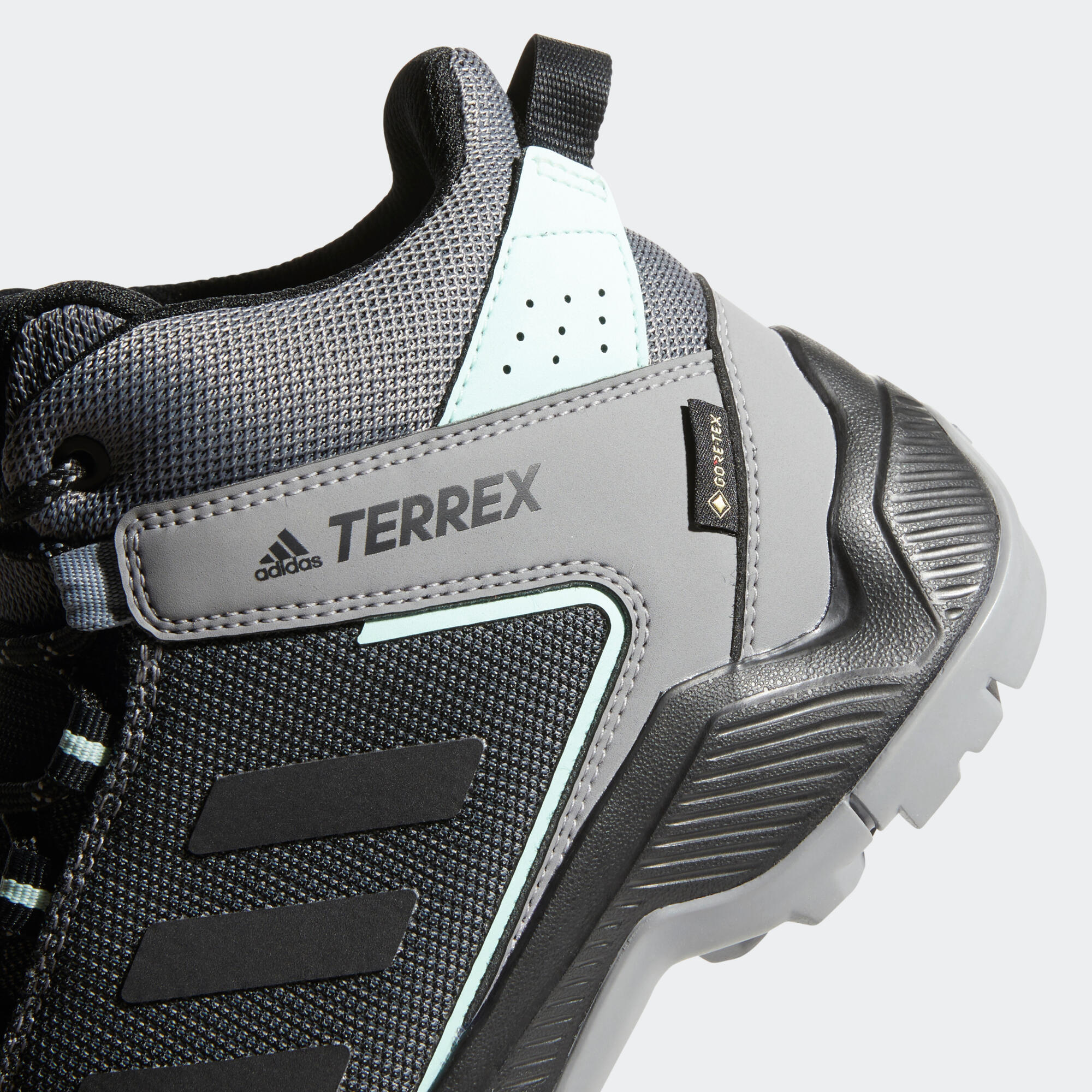 Wanderschuhe Adidas Terrex Eastrail GTX Gore-Tex wasserdicht Damen schwarz  | ADIDAS | DECATHLON