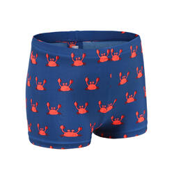 Baby / Kids' Swim Shorts - Blue Crab Print