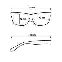  Adults Hiking Sunglasses - MH570 - Category 4 polarised