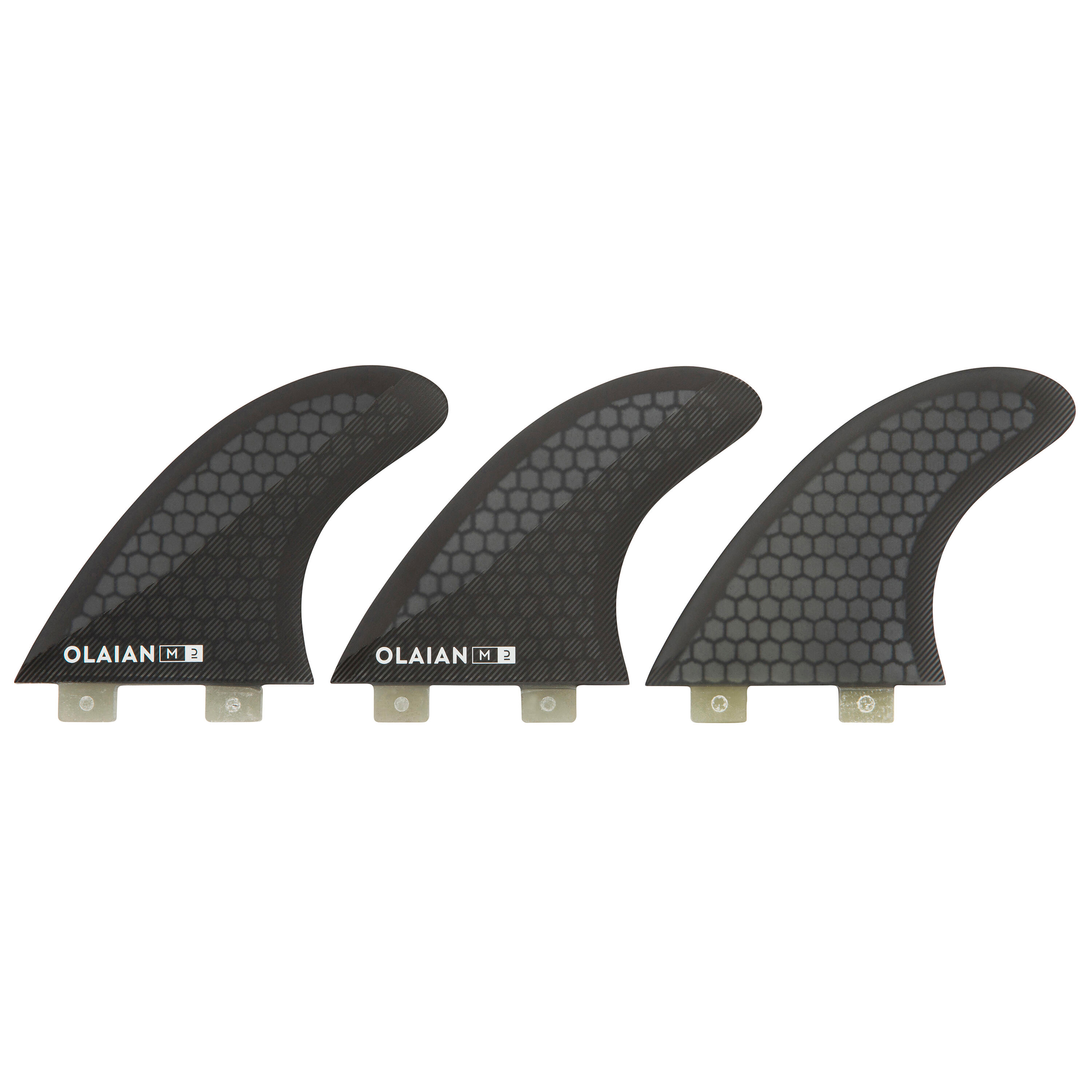 OLAIAN 3 fins 900 M 4"5 composite fins for FCS fin box