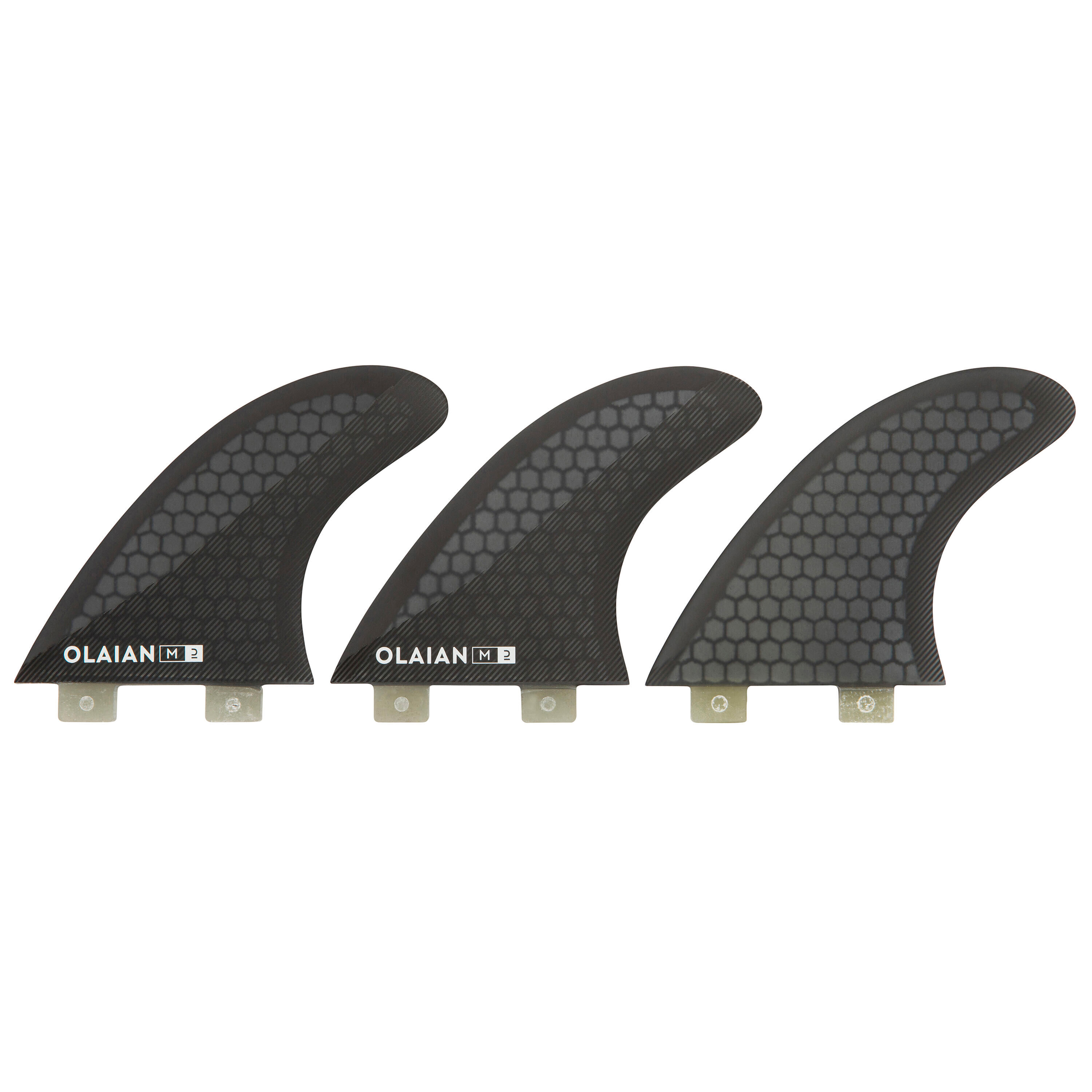 OLAIAN 3 fins 900 M 4"5 composite fins for FCS fin box