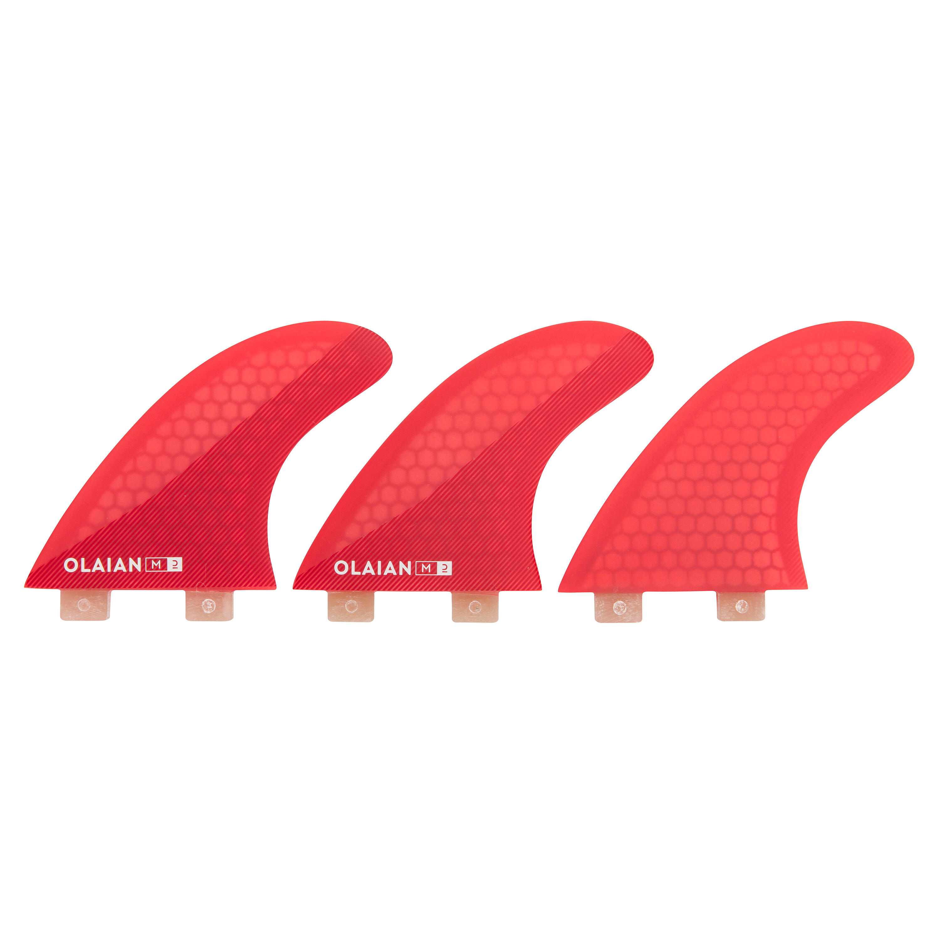 Three 900 4”5 composite fins for the FCS box 1/5
