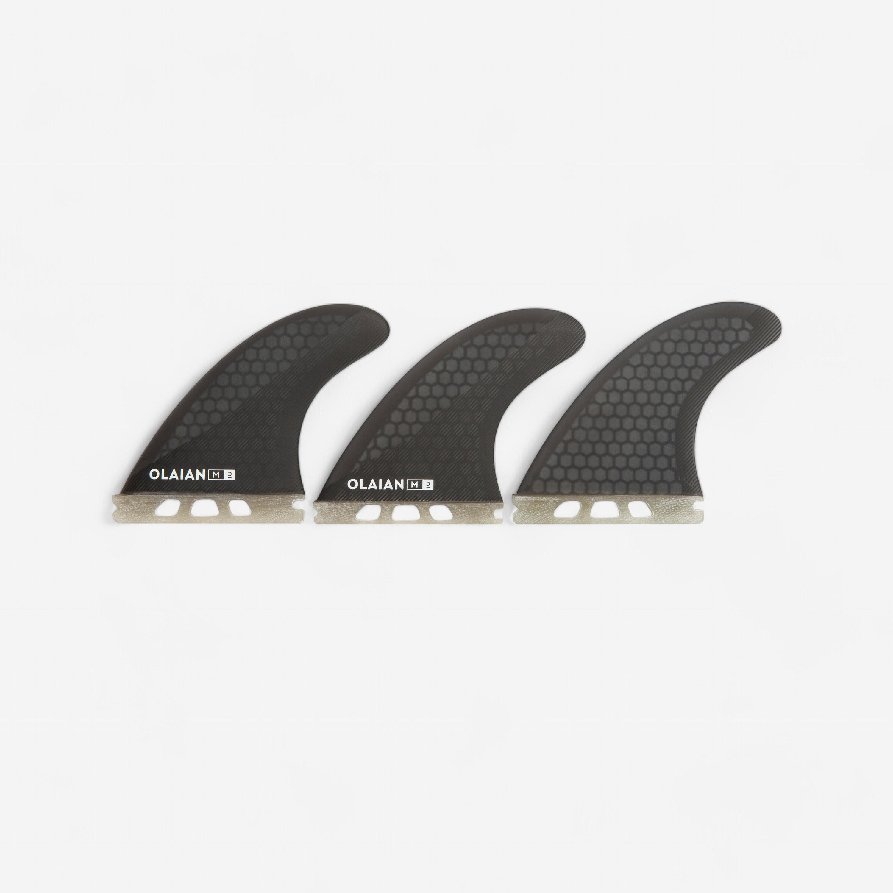 Quilha de surf 900 m 4"5 compósito para caixa futures (conjunto de 3)