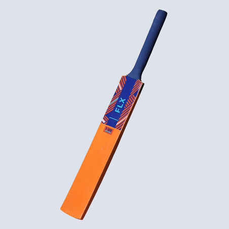 T 100 EASY KIDS TENNIS BALL CRICKET BAT ORANGE