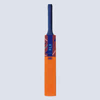 T 100 EASY KIDS TENNIS BALL CRICKET BAT ORANGE