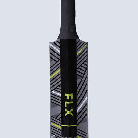 T 100 EASY KIDS TENNIS BALL CRICKET BAT GREY