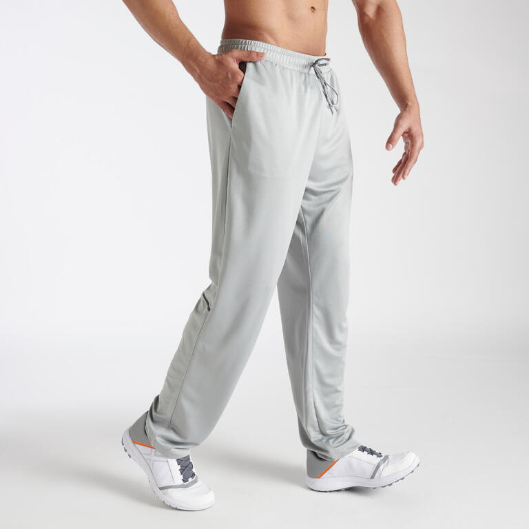 Buy Men's Cricket Straight Fit Trackpants CTS 500 Blue Online