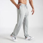 MEN'S CRICKET STRAIGHT FIT TRACKPANTS CTS 500 GREY