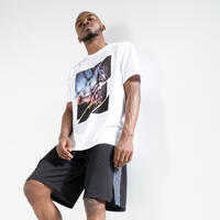 Men's/Women's Basketball T-Shirt/Jersey TS500 Fast - White