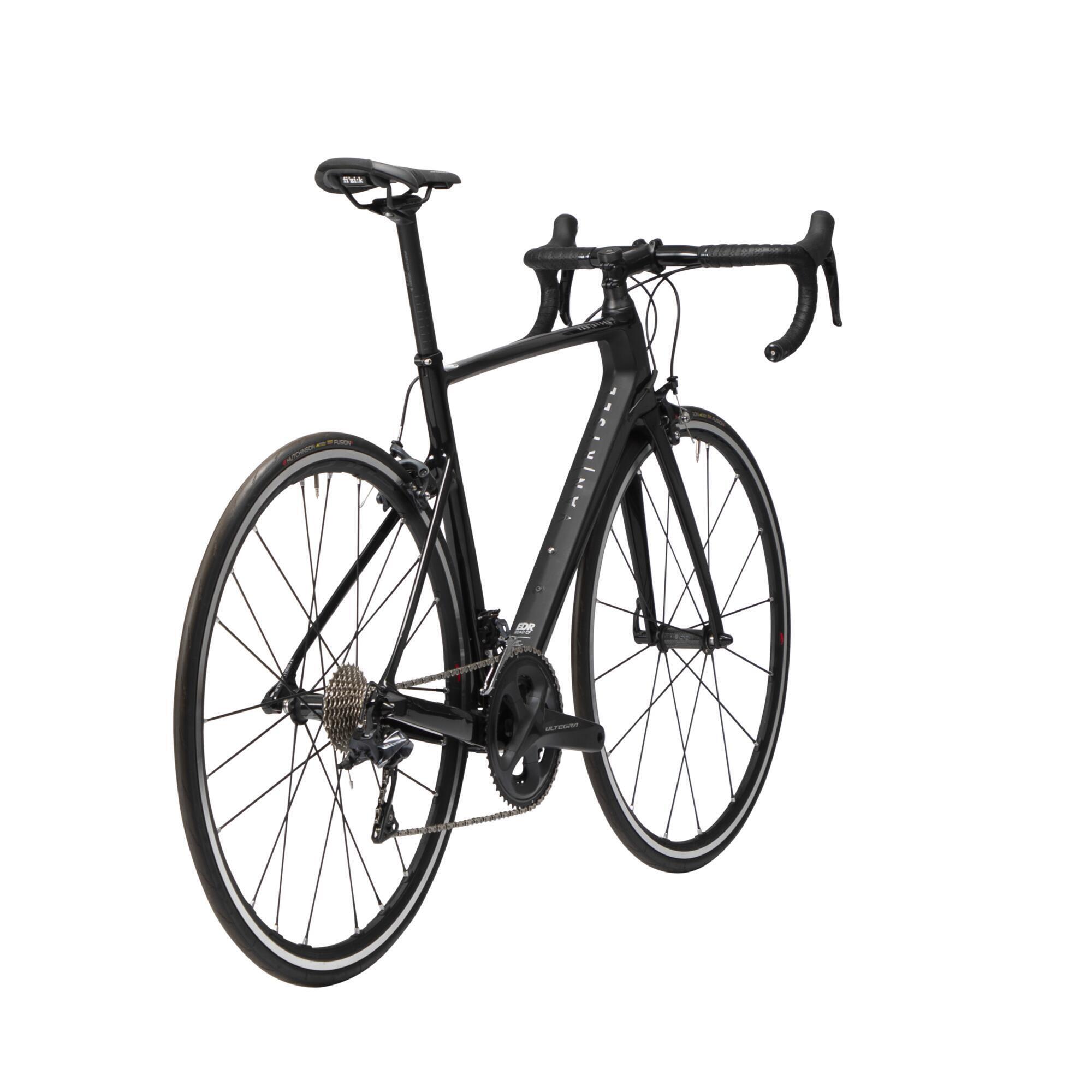 Men's Road Bike EDR CF Ultegra - Black 3/8