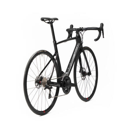 Велосипед шосейний EDR з карбоновою рамою дискові гальма 105 чорний