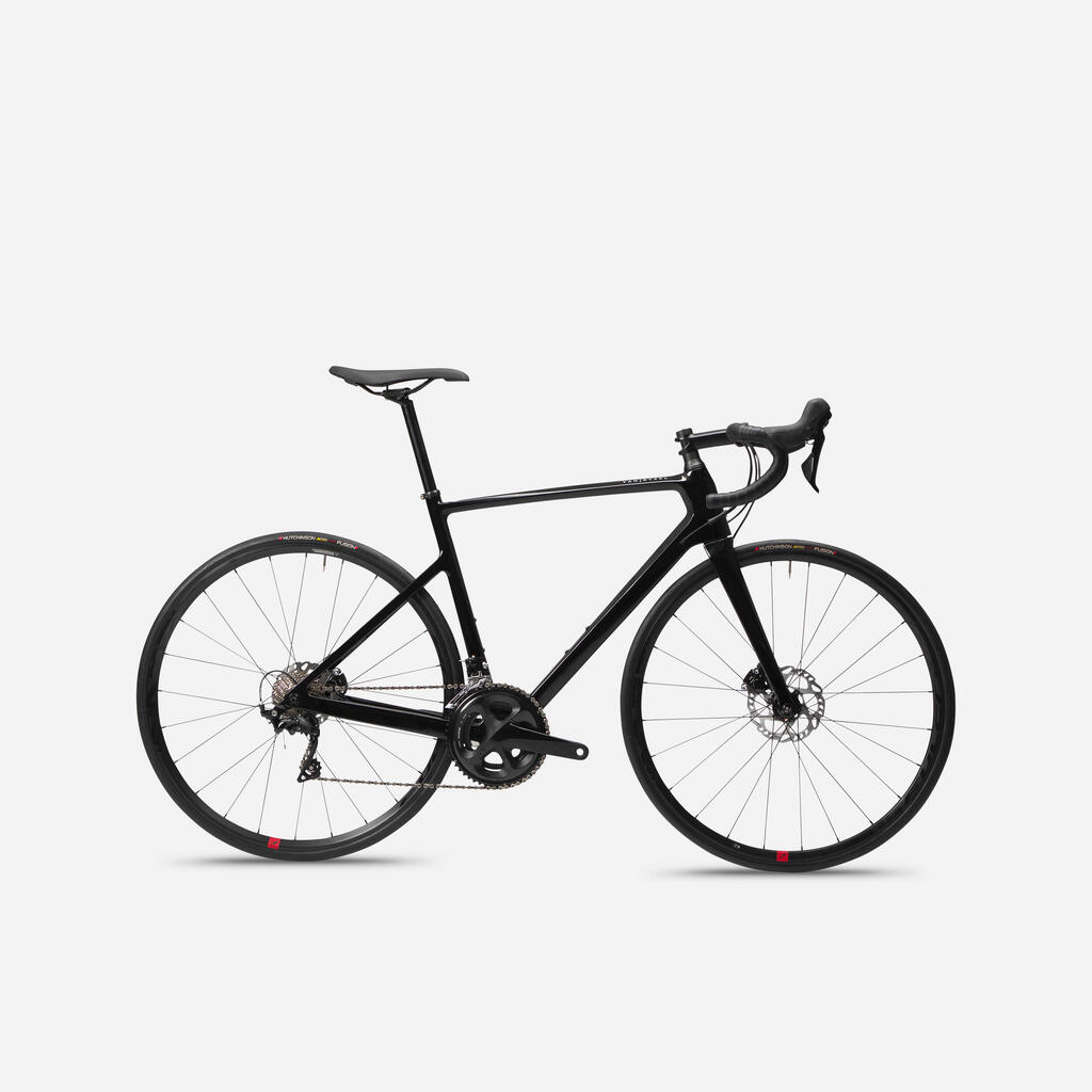 Road Bike EDR CF 105 Disc - Black