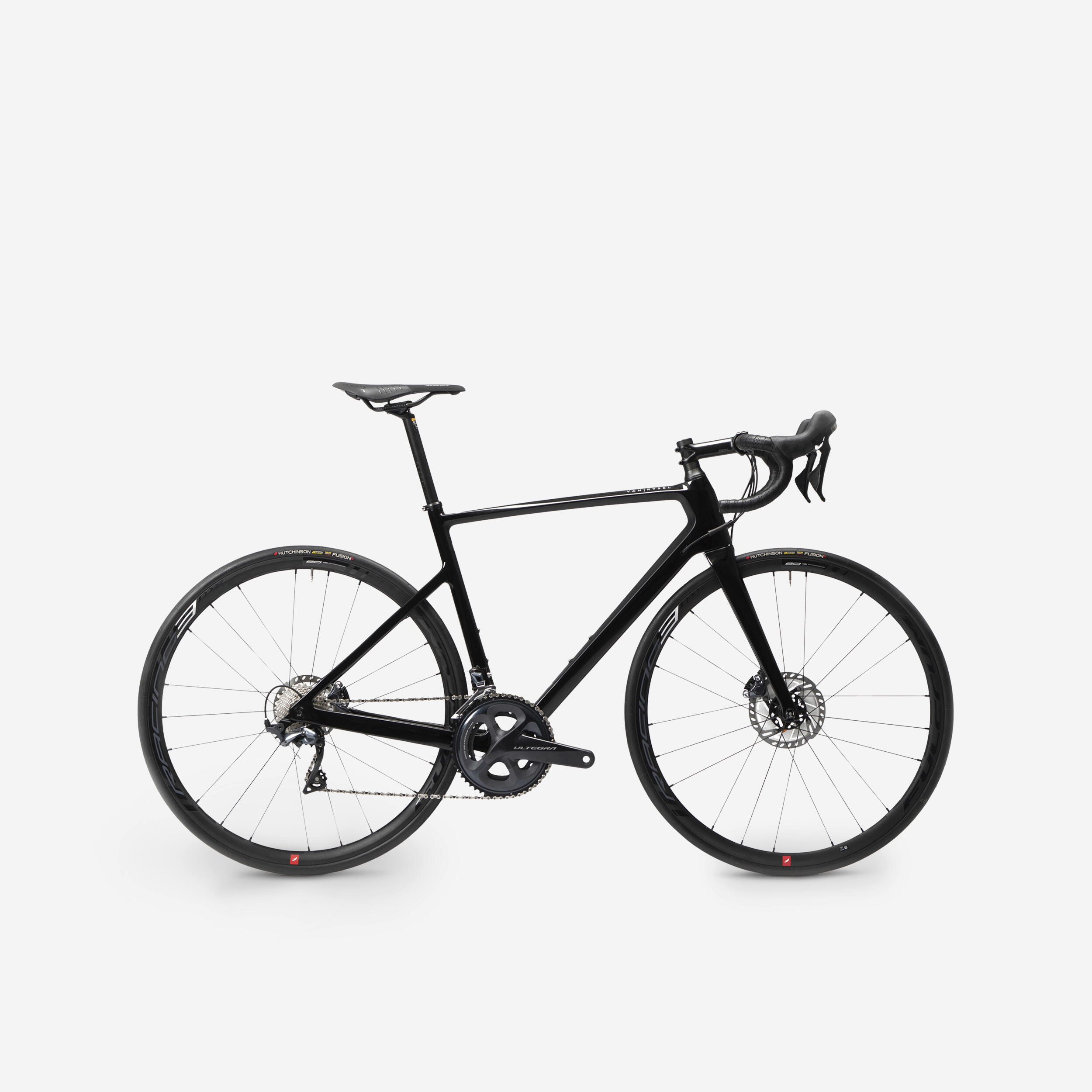 VAN RYSEL Road Bike EDR CF ULTEGRA Disc - Black