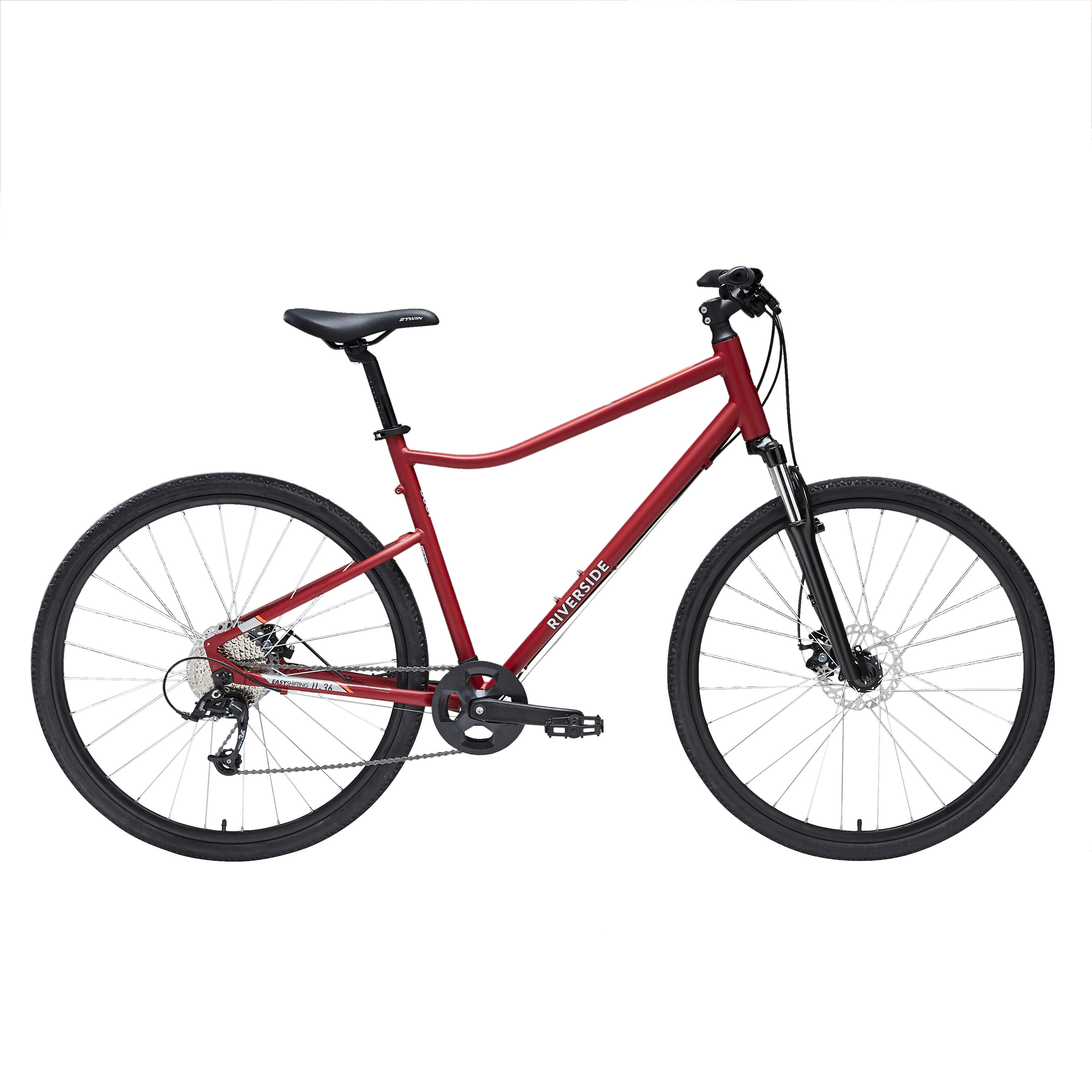 RIVERSIDE Hybridefiets Riverside 500 | Decathlon