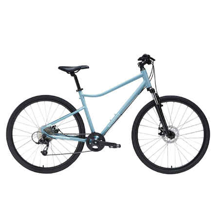 HYBRID BIKE RIVERSIDE 500 - Light Blue