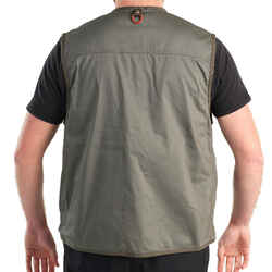 Fishing gilet 100 - Khaki