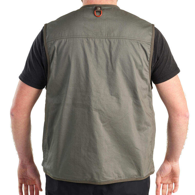 Rybářská vesta 100 khaki