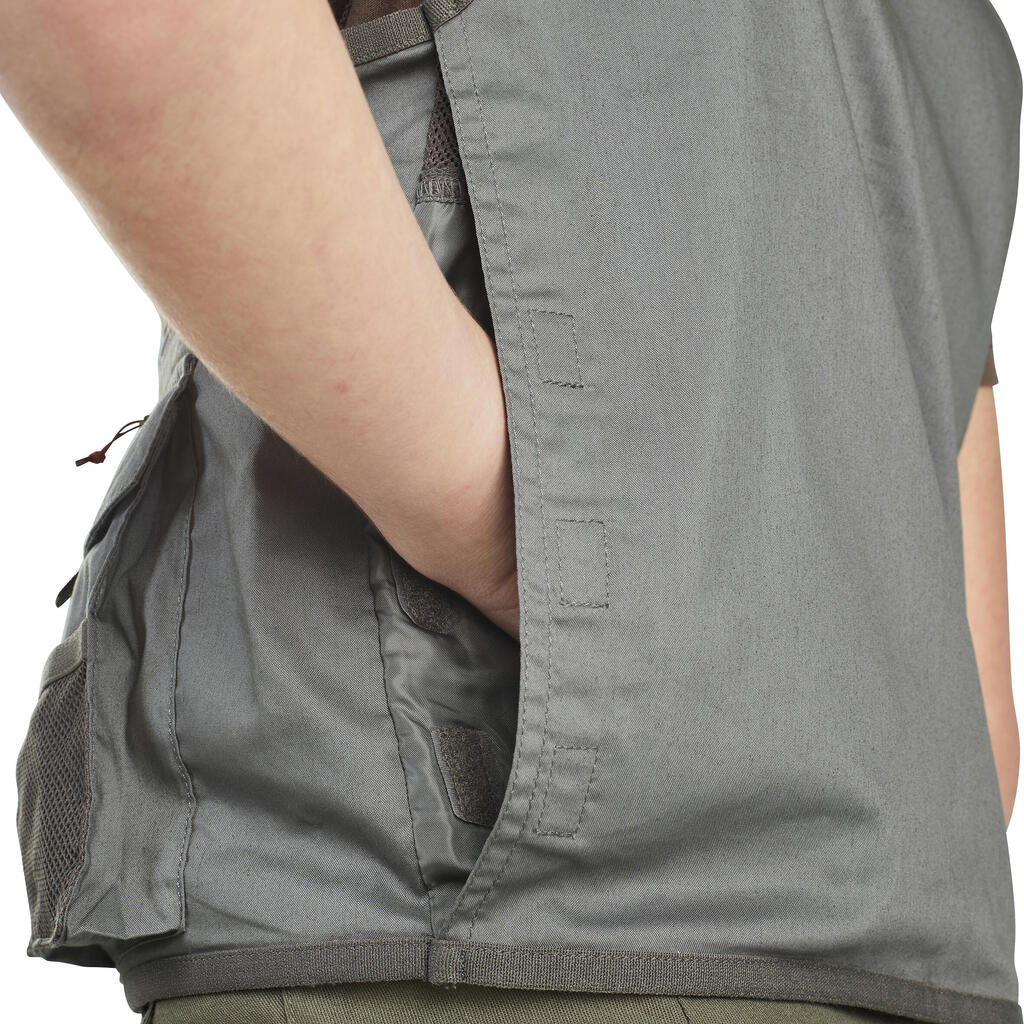 Juuniorite kalastusvest FV 100 S, khaki