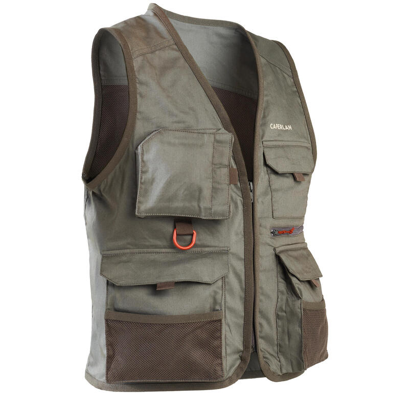 GILET DE PECHE IDAHO - KAKI