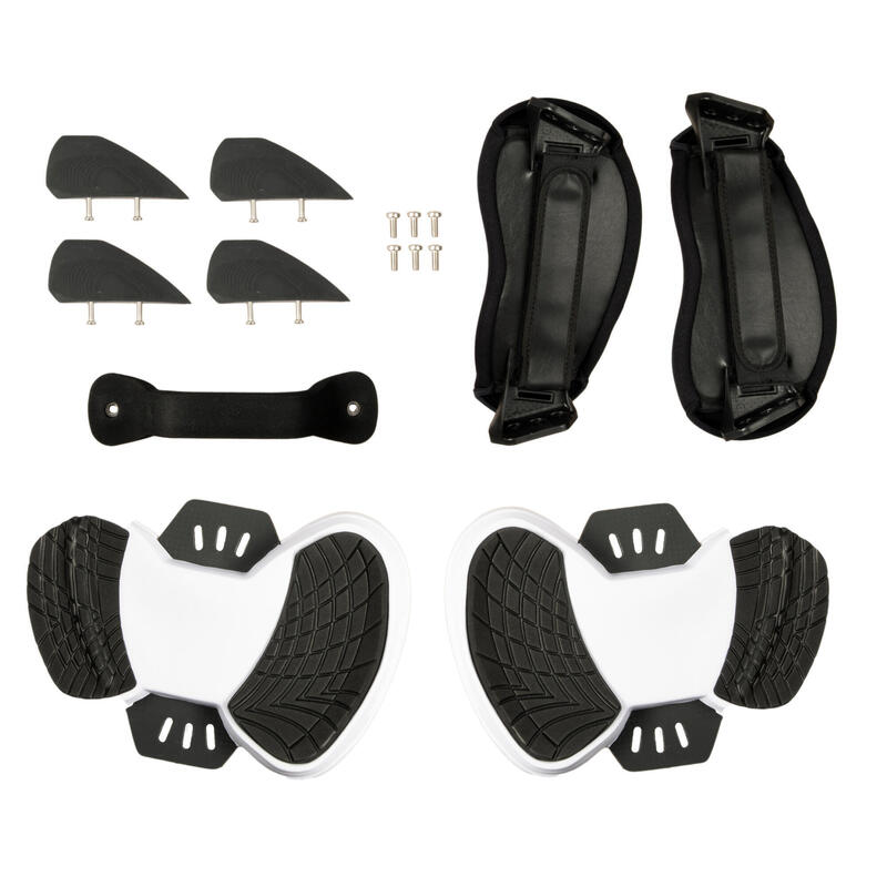 Tabla Kitesurf Twintip 500 Carbono 136 x 40,5 cm (Pads y Straps Incluidos)