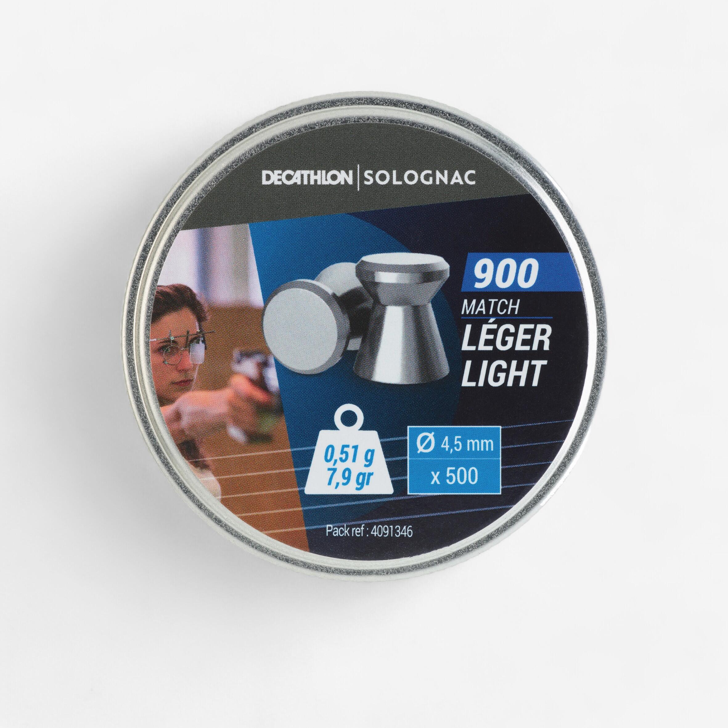 Luftgewehrmunition 900 Precision light 4,5 mm x500 1/3