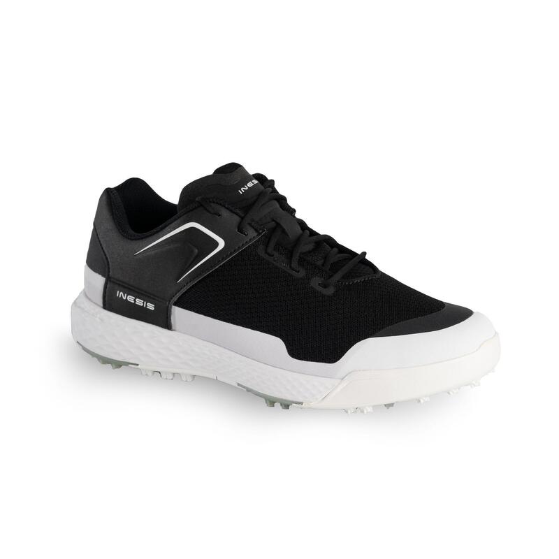 CHAUSSURES GOLF HOMME GRIP DRY NOIRES ET BLANCHES