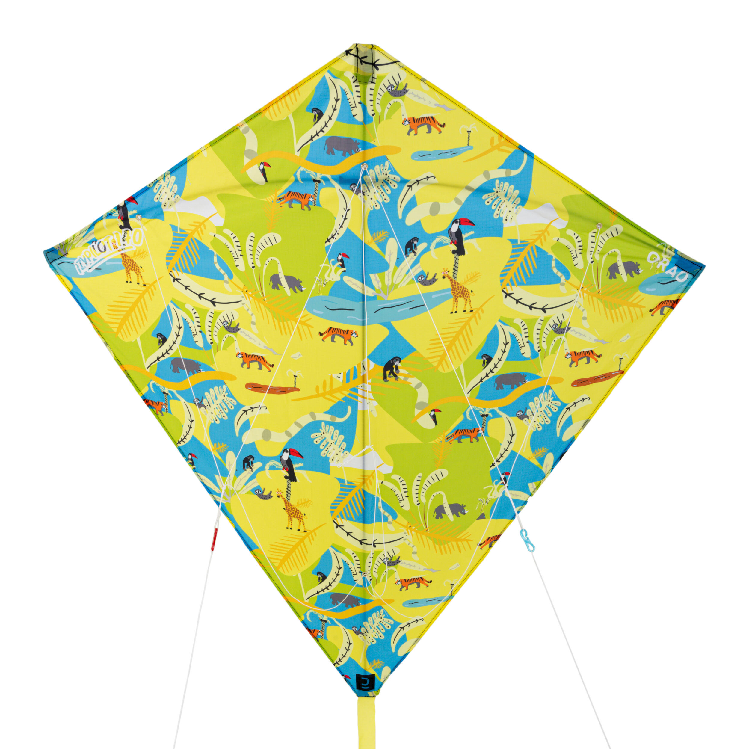 MODULAR 2-IN-1 KITE (STUNT<->STATIC) - IZYPILOT 140 "SAFARI" 8/17