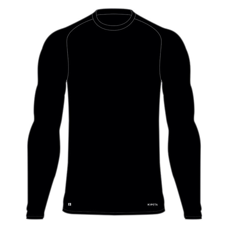 Thermoshirt unisex Keepcomfort met lange mouwen zwart
