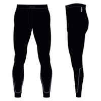 Kids' Thermal Base Layer Tights Keepcomfort 100 - Black