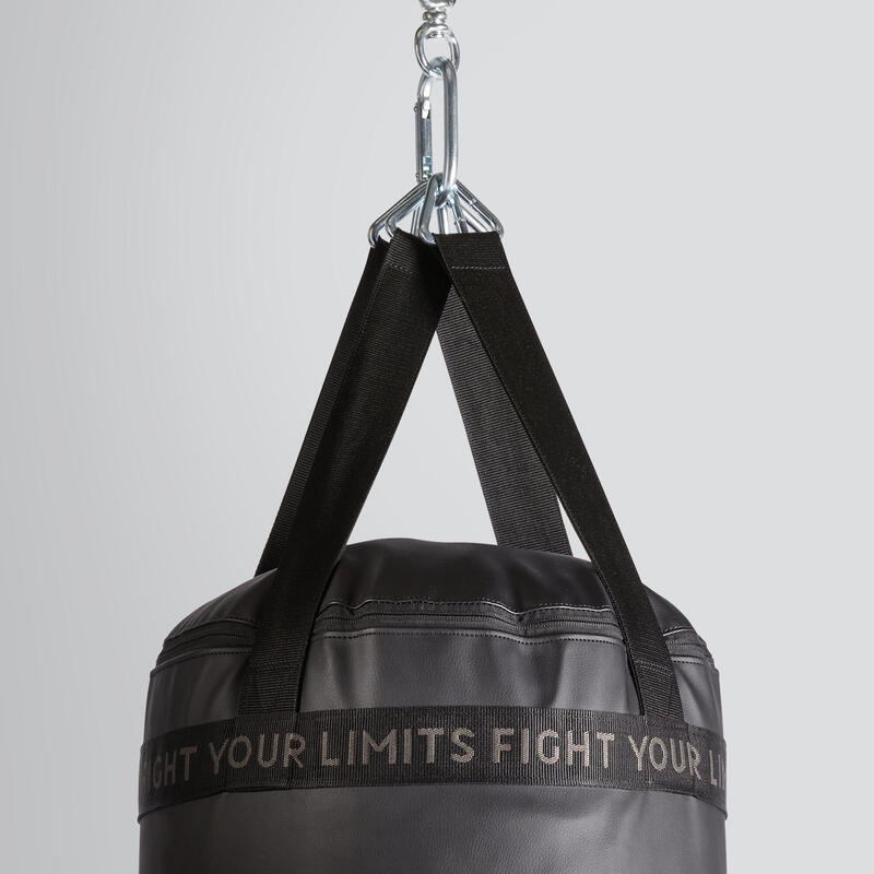 Sac de boxe en toile Muay Thai, sac de sport, livraison directe