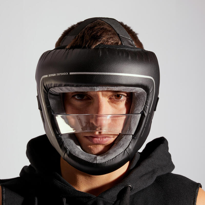 Cască protecție facială cu bară nazală box 