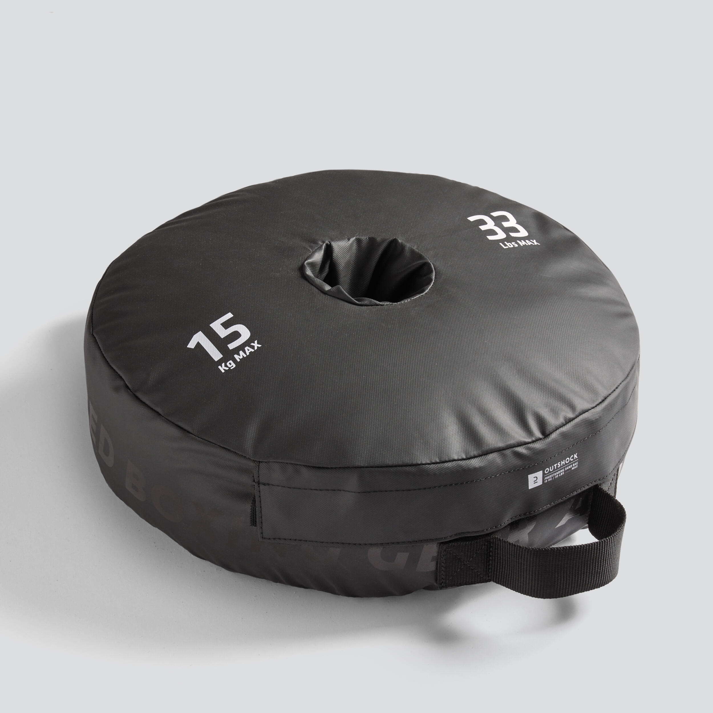 Lastre rellenable Outshock 15 kg para soporte saco de boxeo 2/9