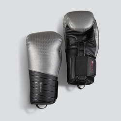 Gants de boxe pour femmes Stiel Leopard - PU - Zwart - 10 oz