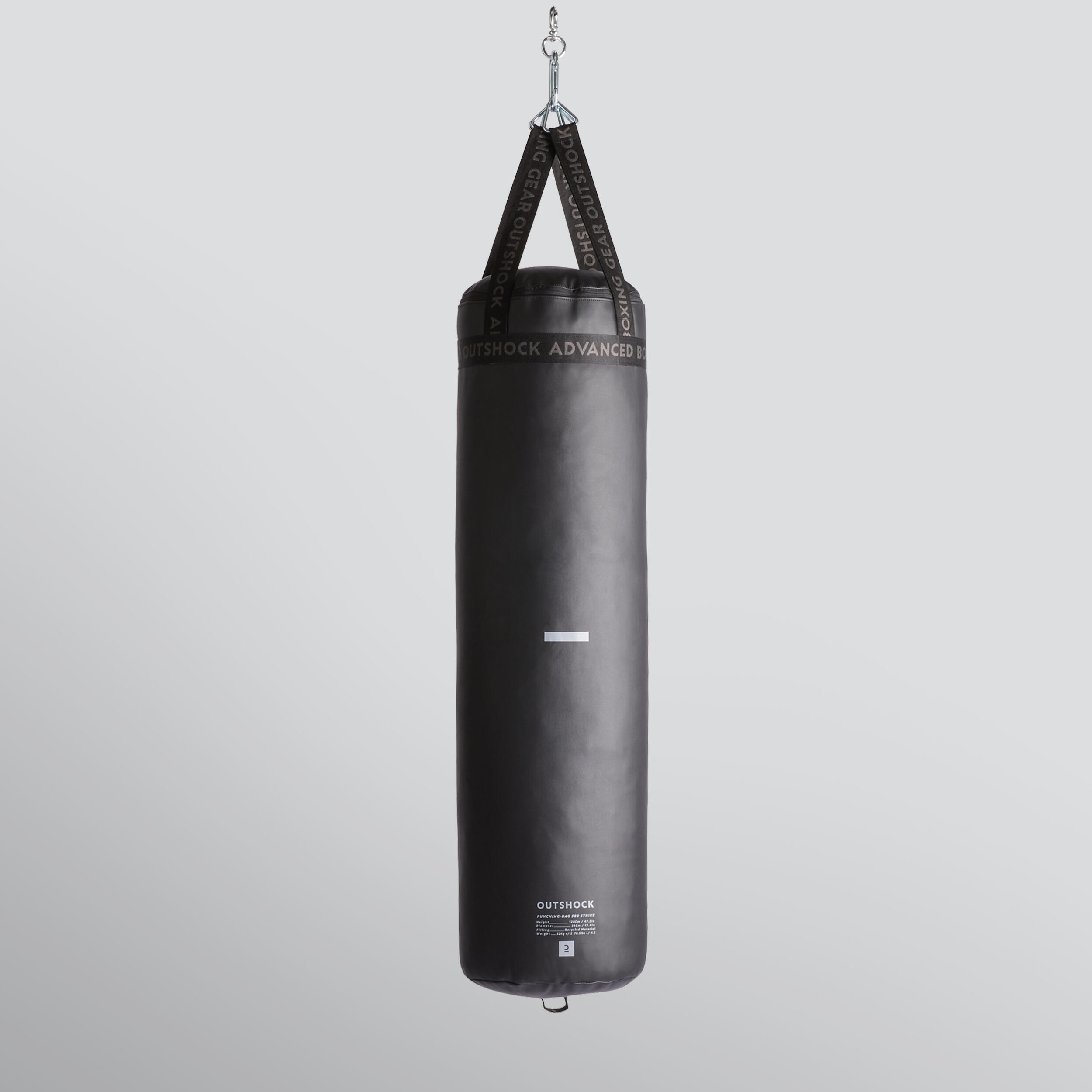 Sac de frappe pour kick-boxing - 500 Strike noir - OUTSHOCK