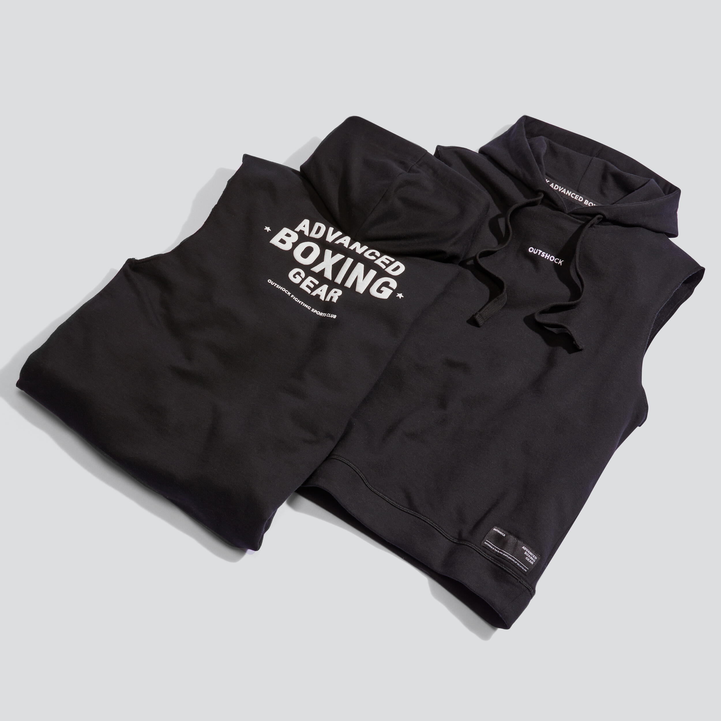 Boxing Hooded Tank Top - Black 2/7