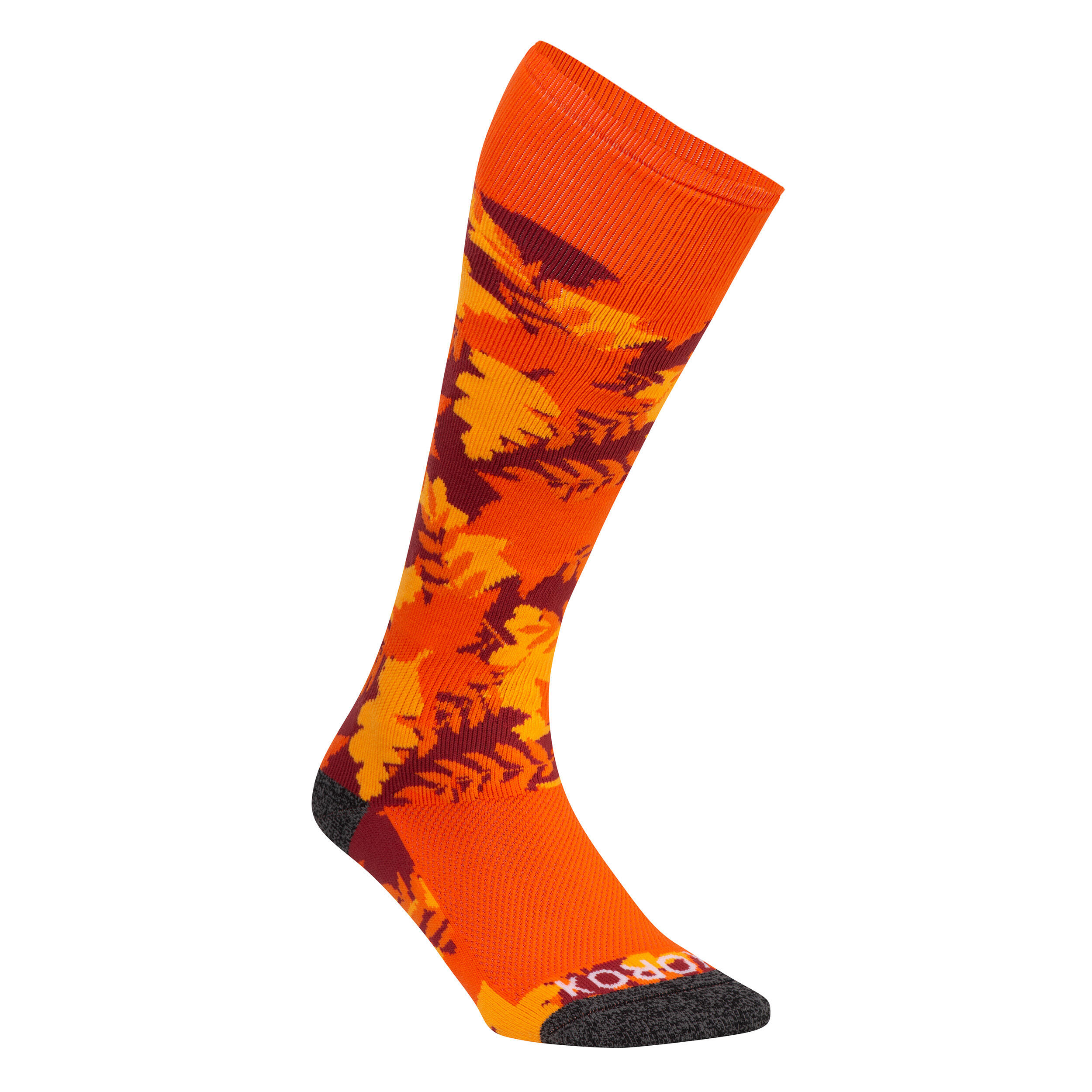 KOROK Kids' Field Hockey Socks FH500 - Foliage