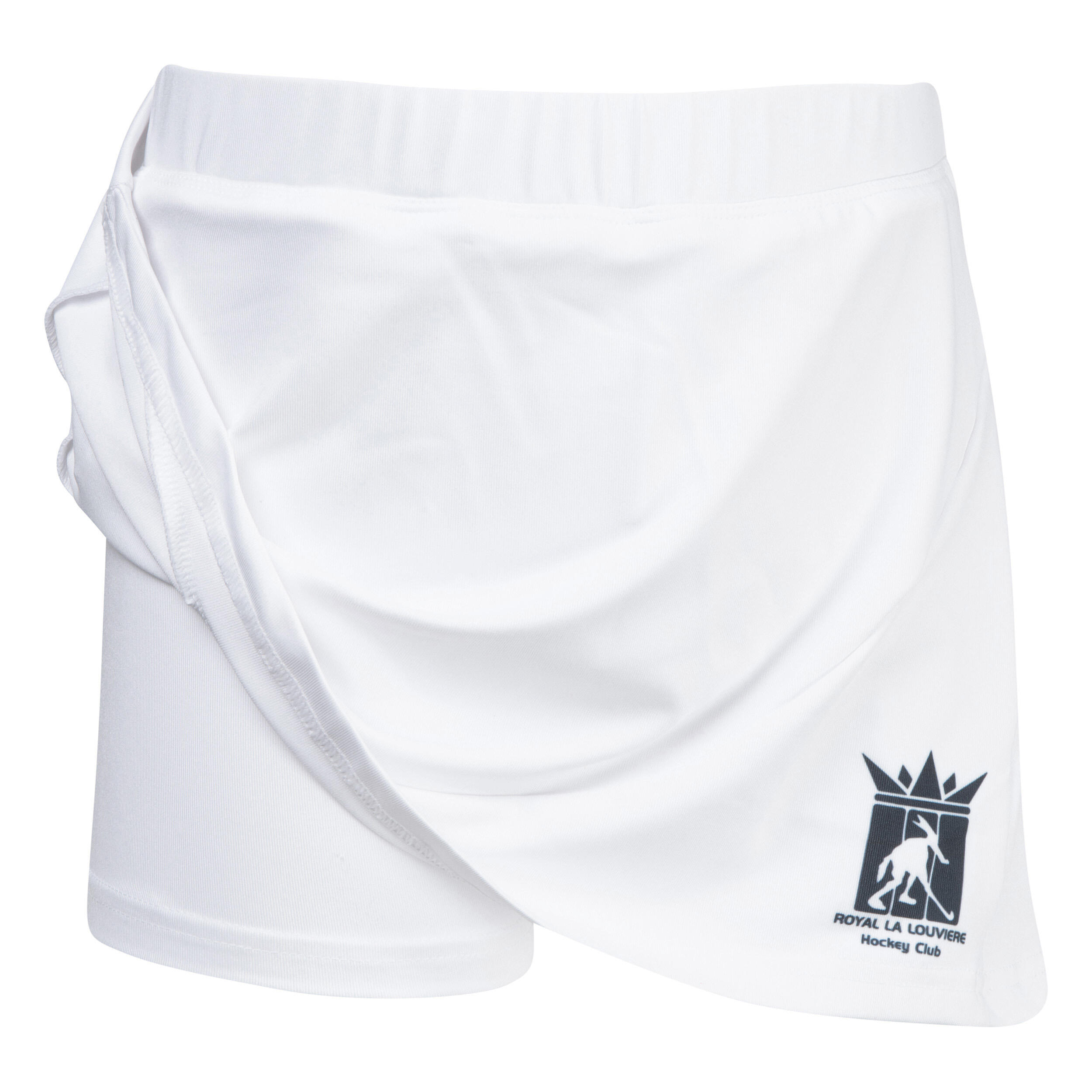 Girls' Field Hockey Skirt FH500 - La Louvière White 2/3