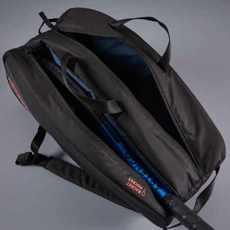 Tennis Bag for Single Racket 100S - Black/Red