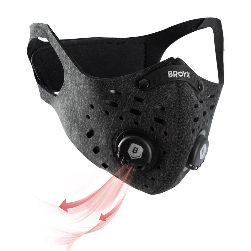 DEMI MASQUE FILTRANT SPORT 700 BROYX + 2 FILTRES INCLUS -FFP1-