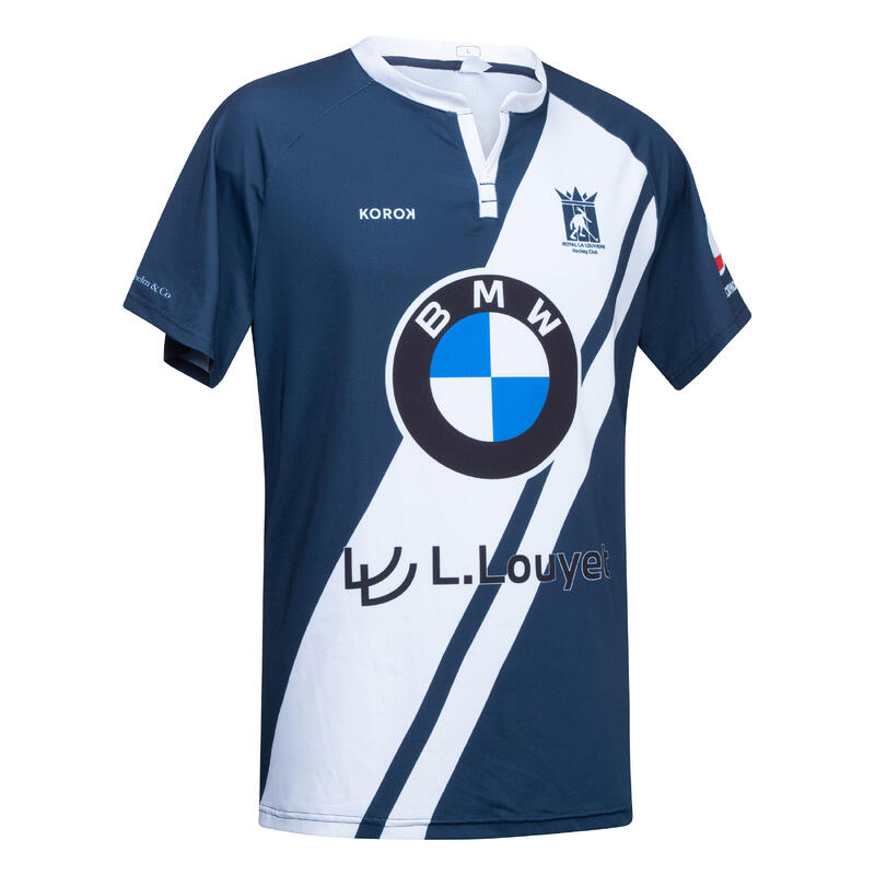 Maillot de hockey sur gazon Homme FH500 La Louvière Bleu