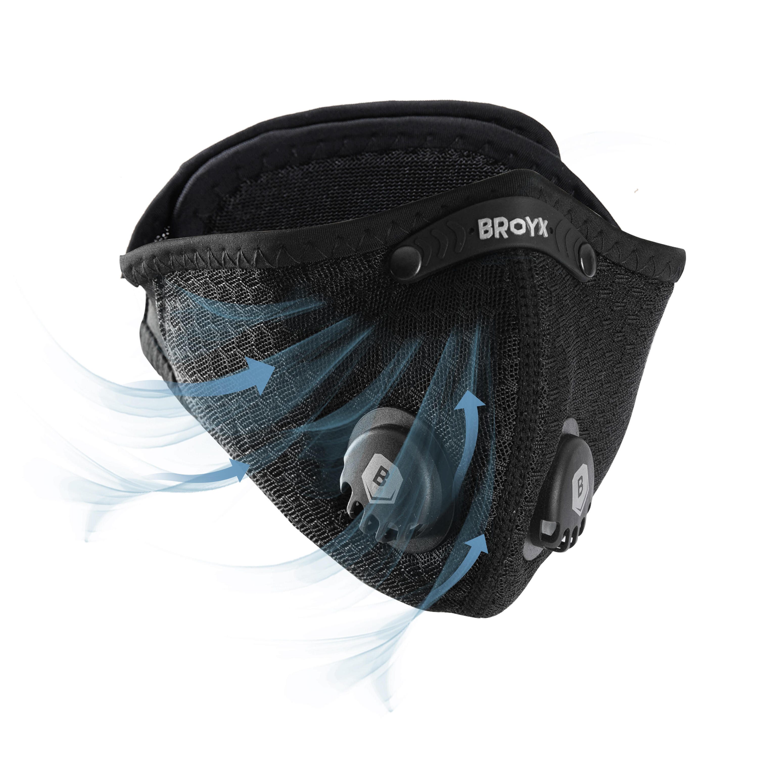 Second Life - Maska antyalergiczna z 2 filtrami wymiennymi Broyx Sport 500 FFP1 5/22