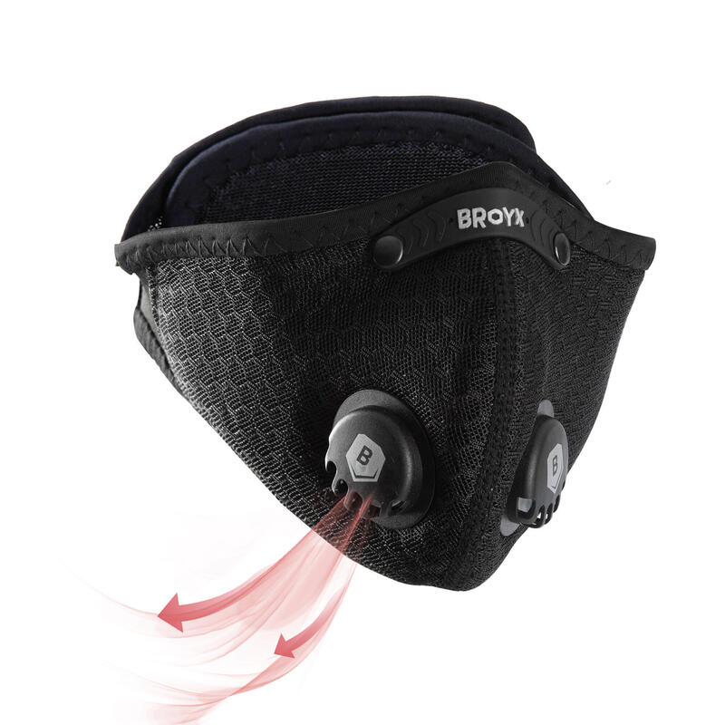 Filtrierende Halbmaske Broyx Sport 500 inkl. 2 FFP1-Filter