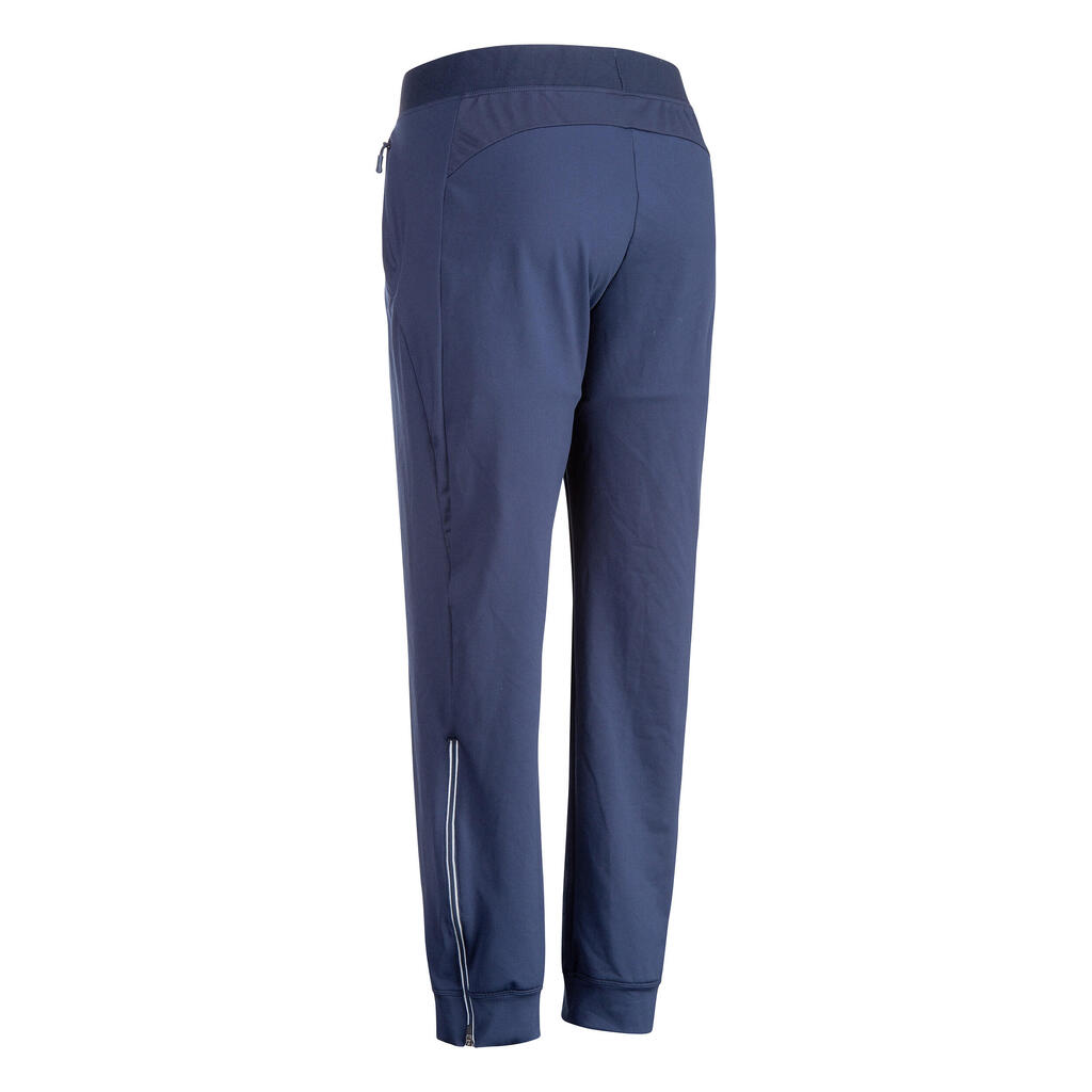 PANTALONE ZA HOKEJ NA TRAVI FH900 ZA TRENING ŽENSKE CRNE