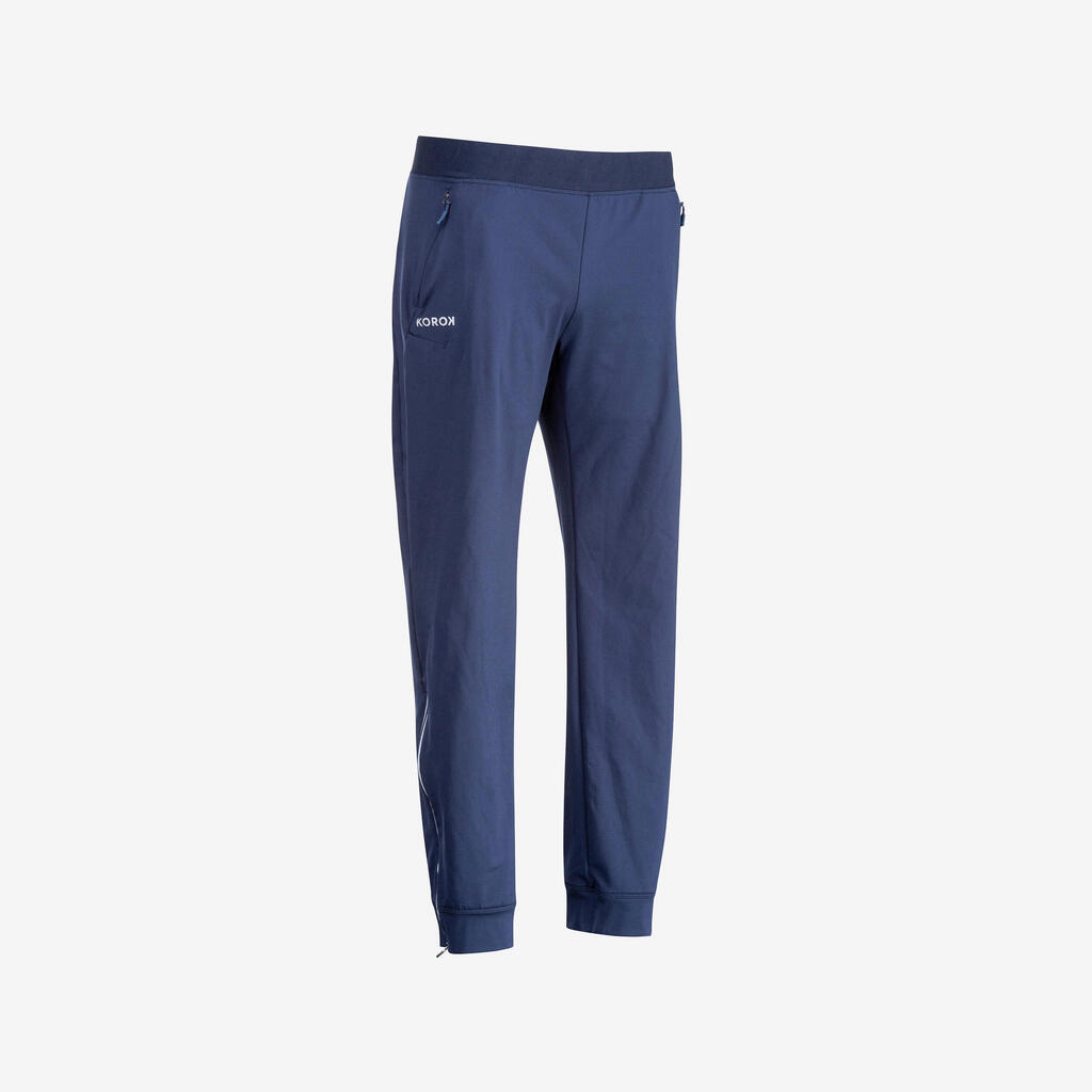 PANTALONE ZA HOKEJ NA TRAVI FH900 ZA TRENING ŽENSKE CRNE