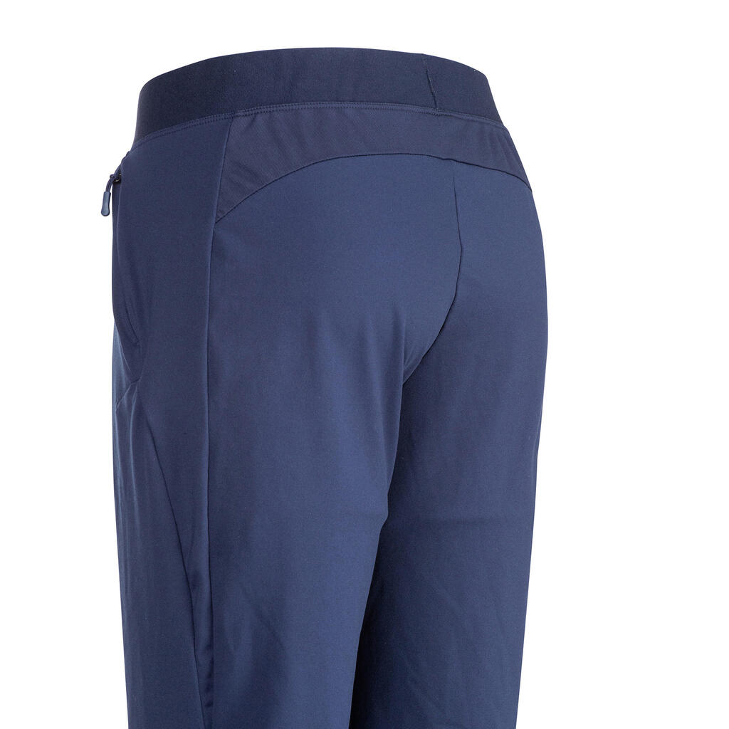 PANTALONE ZA HOKEJ NA TRAVI FH900 ZA TRENING ŽENSKE CRNE