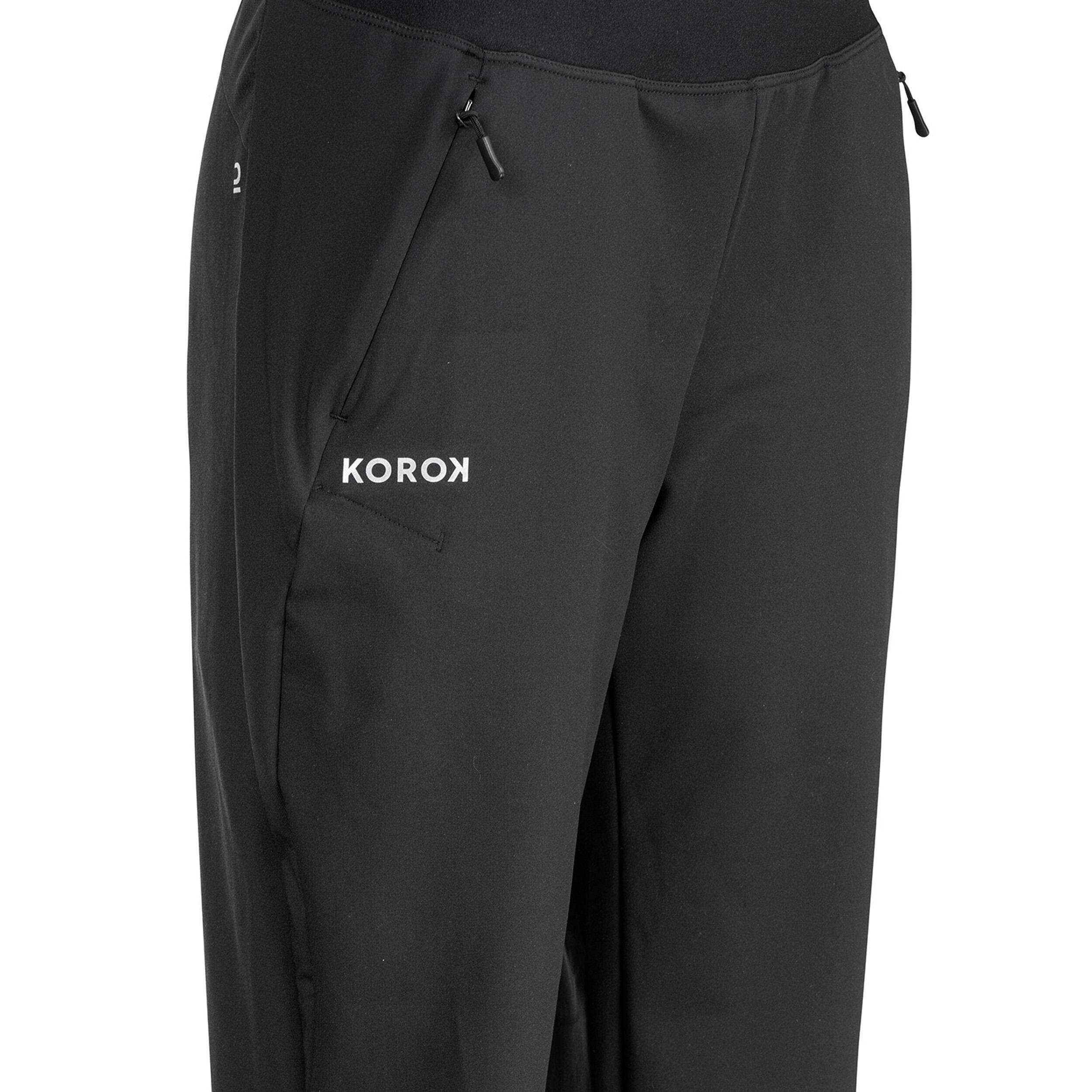 KOROK Dámske tréningové nohavice na pozemný hokej FH900 čierne XS · záber 5